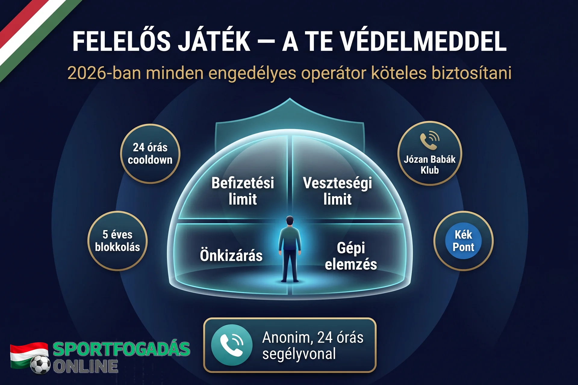 Felelős játék – a te védelmeddel, limitbeállítások és önkizárás